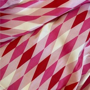 4 Yards Pink Harlequin Pinup Couture Pinupgirl clothing fabric